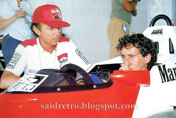 Joaquín Ramírez trabajó con el francés Alain Prost, a quien calificó como un piloto muy limpio. Joaquín Ramírez trabajó con el francés Alain Prost, a quien calificó como un piloto muy limpio.