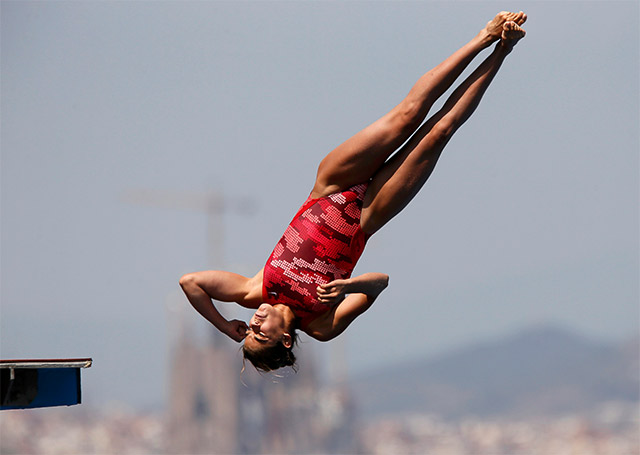 La medallista olímpica consigue su pase al finalizar en el lugar 12 (Reuters) La medallista olímpica consigue su pase al finalizar en el lugar 12 (Reuters)