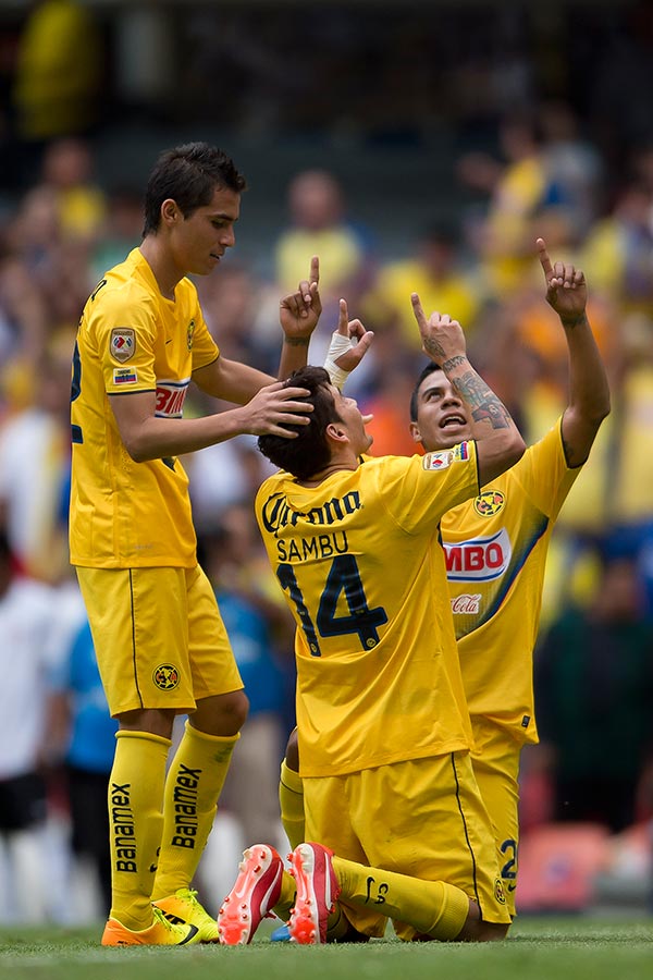 América le rinde tributo a su ex jugador con una goleada al Atlas (Mexsport) América le rinde tributo a su ex jugador con una goleada al Atlas (Mexsport)