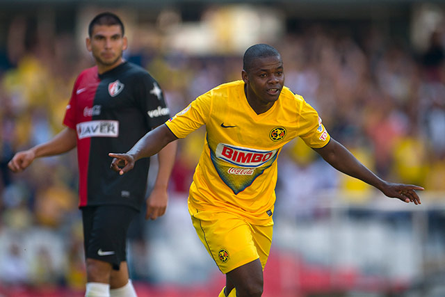 Narciso Mina abrió el marcador con un certero cabezazo (Mexsport) Narciso Mina abrió el marcador con un certero cabezazo (Mexsport)