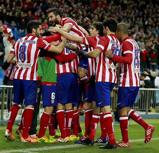 Con global de 3-1, los colchoneros avanzan a cuartos de final. (EFE)