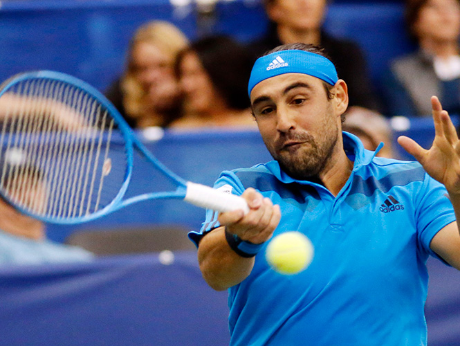 El chipriota Marcos Baghdatis ocupa el lugar 155 en el ranking mundial de la Asociación de Tenistas Profesionales. (AP)