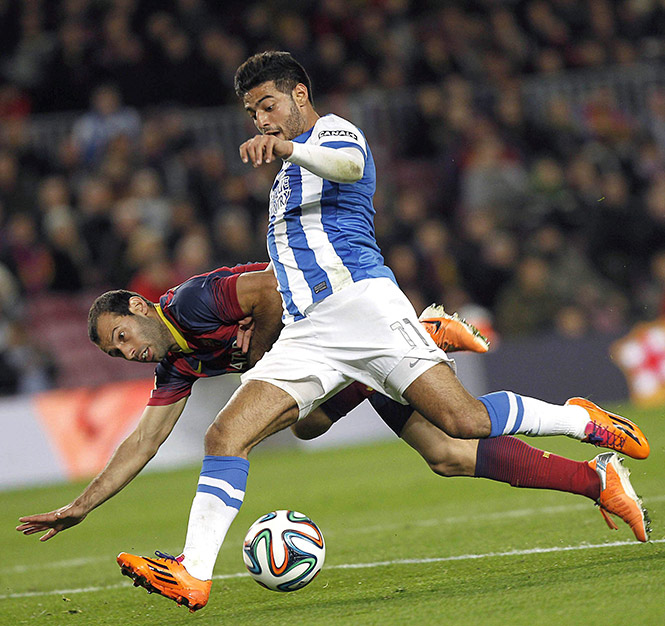 Carlos Vela tuvo oportunidades pero no fue contundente. (EFE)