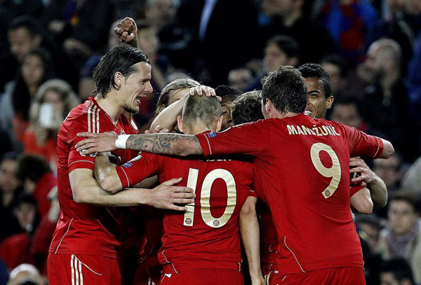 De manera categórica el Bayern obtiene su pase a Wembley. (EFE)