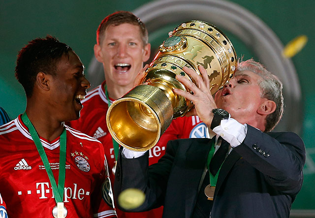 En el último partido de Jupp Heynckes como técnico de Bayern (AP) En el último partido de Jupp Heynckes como técnico de Bayern (AP)