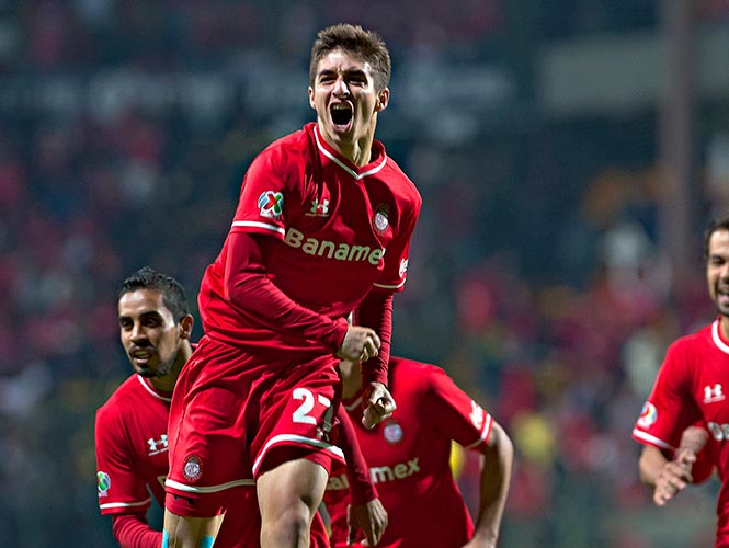 Isaac Brizuela marcó el gol del empate para Toluca (Mexsport) Isaac Brizuela marcó el gol del empate para Toluca (Mexsport)