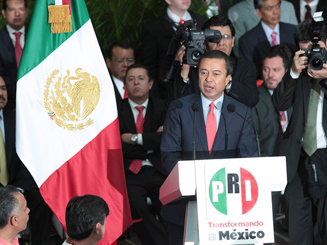 El líder del PRI sostuvo que el gobierno del presidente Enrique Peña Nieto tiene un compromiso ineludible con la paz, la seguridad y la justicia.