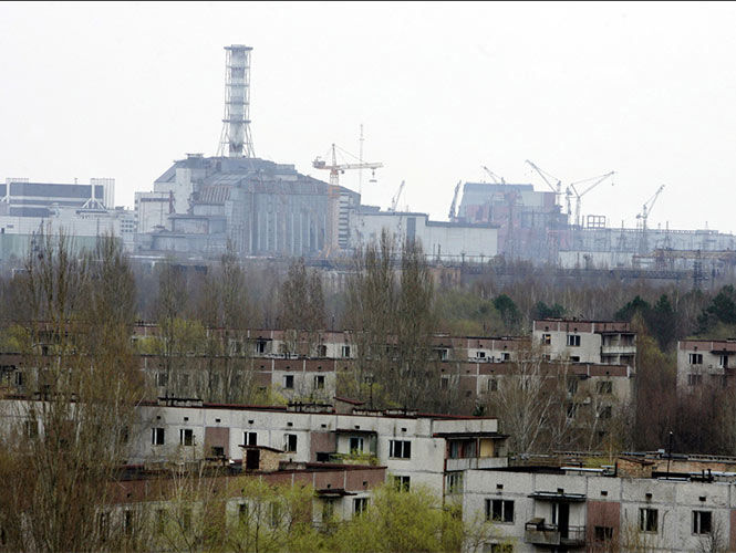 La ciudad fantasma de Pripyat testigo de la devastación que provocó el desastre nuclear.