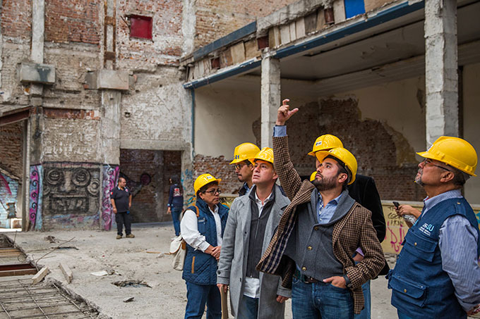El jefe delegacional en Miguel Hidalgo informó que el proyecto incluye un área de bicicletas y biciestacionamiento. El jefe delegacional en Miguel Hidalgo informó que el proyecto incluye un área de bicicletas y biciestacionamiento.