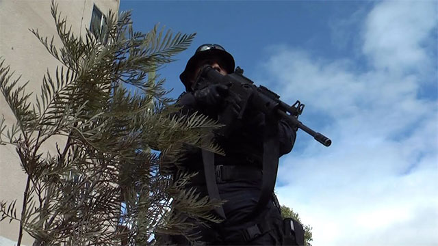 México y EU realizan simulacro de combate al crimen organizado.
