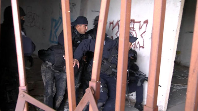 México y EU realizan simulacro de combate al crimen organizado.