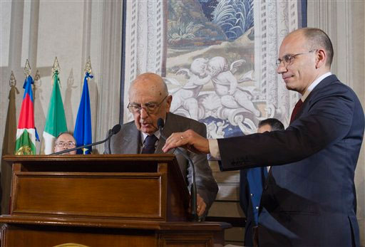 Letta aseguró que se trata de un gabinete integrado por personas jóvenes y con un récord de presencia femenina.