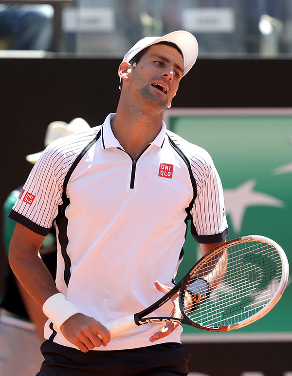 Djokovic se queda en cuartos de final del Abierto de Roma, tras ser eliminado por Tomas Berdych (AP) Djokovic se queda en cuartos de final del Abierto de Roma, tras ser eliminado por Tomas Berdych (AP)
