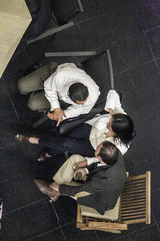El panista convidó a colaboradores preferentes a la terraza de su oficina en la Jucopo a quienes agasajó con comida, bebida y mariachis.