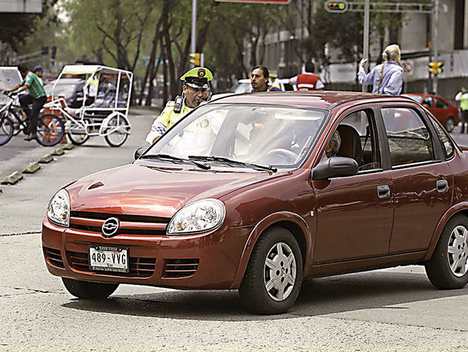 El tránsito vehícular registró las mayores afectaciones en ambos sentidos de avenida Insurgentes.