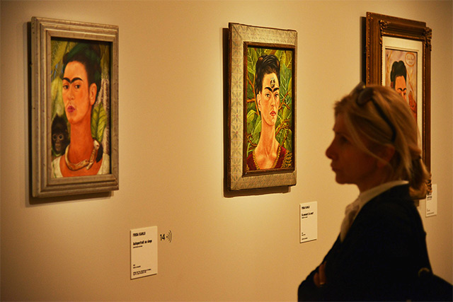 Batió récord de asistencia la exposición “Frida Kahlo/Diego Rivera, El arte en fusión” que se exhibía en el Museo de l'Orangerie de París.