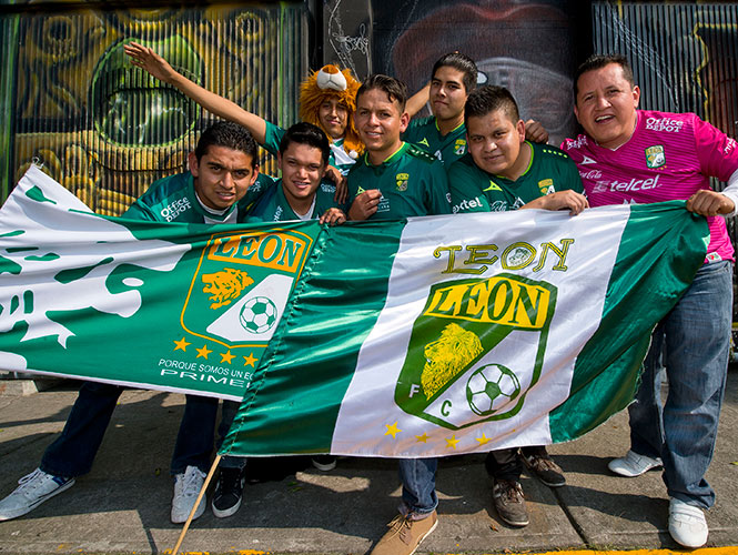 Los aficionados de León realizaron el viaje para apoyar a su equipo en la Final. (Mexsport) Los aficionados de León realizaron el viaje para apoyar a su equipo en la Final. (Mexsport)