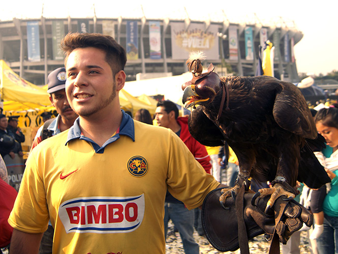 El Águila se mostraba segura de revertir los daños provocados por el León. (Mexsport) El Águila se mostraba segura de revertir los daños provocados por el León. (Mexsport)
