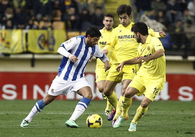 Vela fue el elemento más insistente de la Real Sociedad. (EFE)