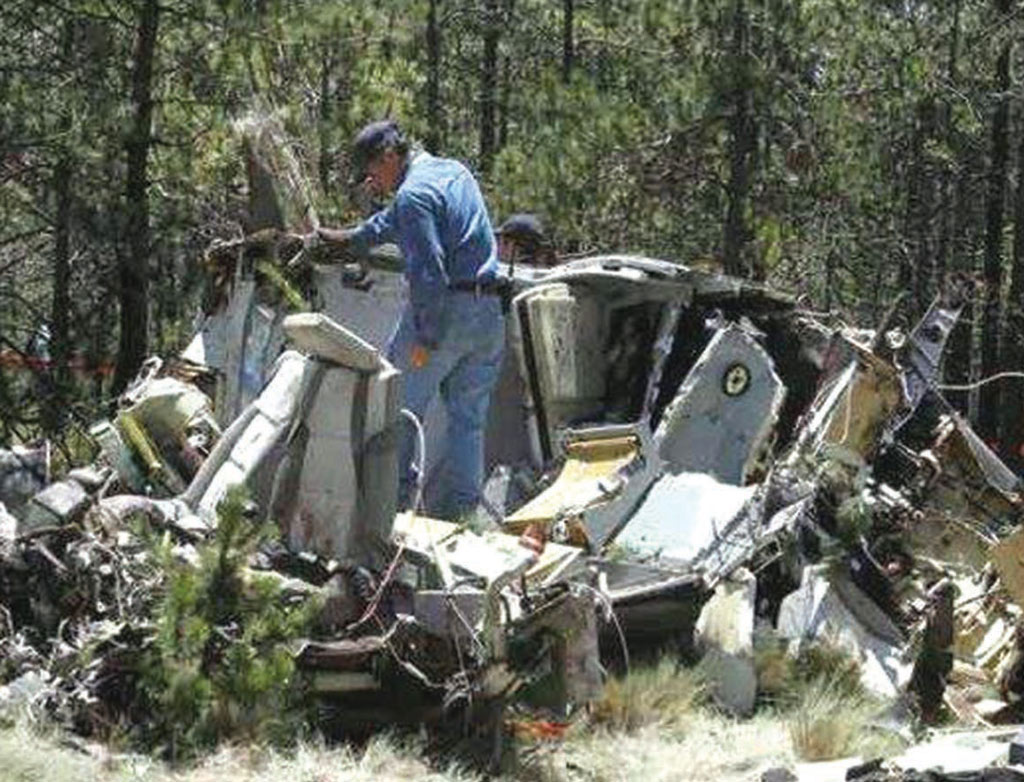 La Segob informó que en la aeronave iban Enrique Briseño Martínez, Desiderio Rosado Zárate, José Ramón Peláez Prado, Isaac Escobar Bustamante y Julio César Zarco Castro. Foto: Rolando Aguilar