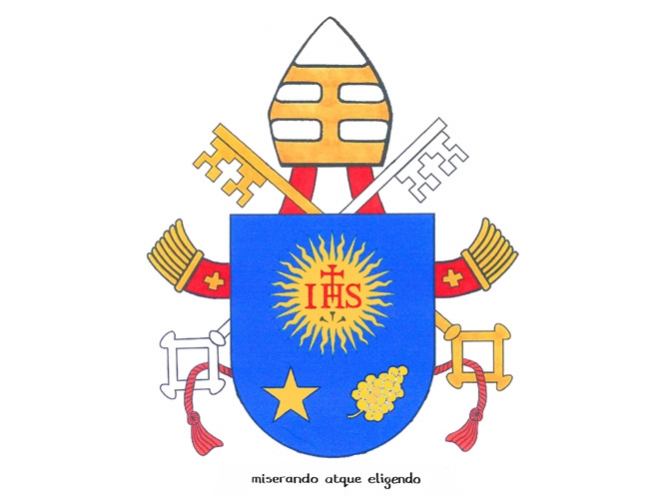 El Vaticano difunde el nuevo escudo papal