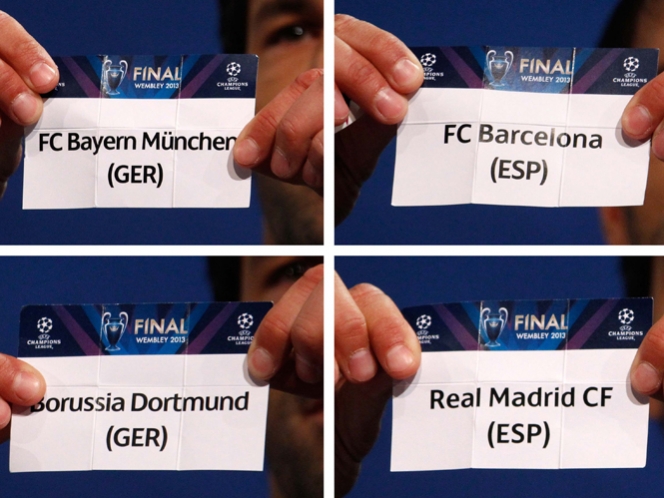 Listas semifinales de la Champions League