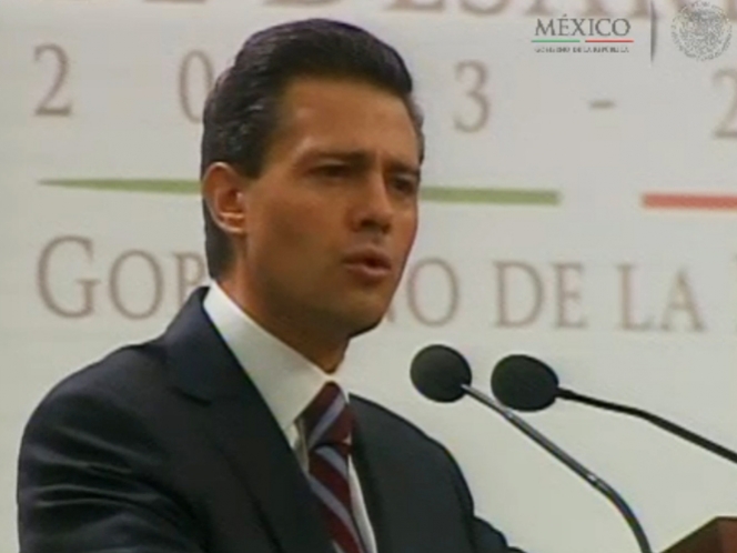 Es tiempo de crecer: Enrique Peña Nieto; destaca fortaleza económica Es tiempo de crecer: Enrique Peña Nieto; destaca fortaleza económica