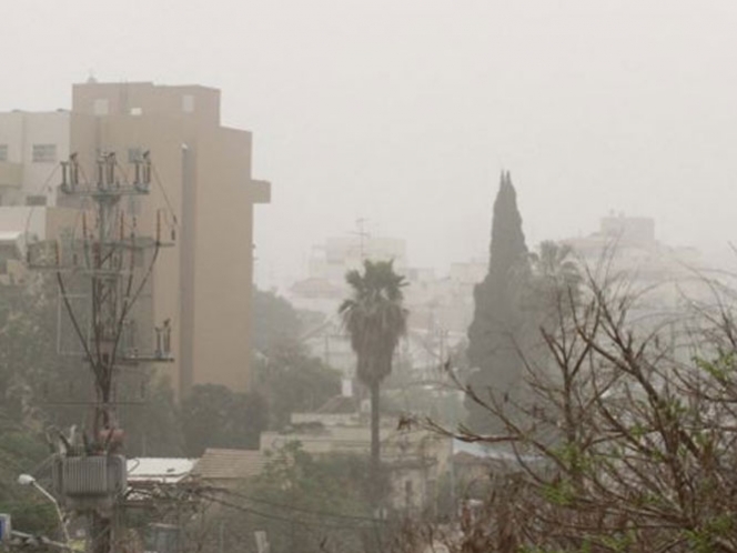 Israel y Palestina viven peor tormenta de arena en cuatro años