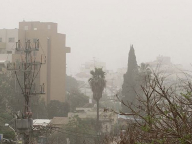Israel y Palestina viven peor tormenta de arena en cuatro años Israel y Palestina viven peor tormenta de arena en cuatro años