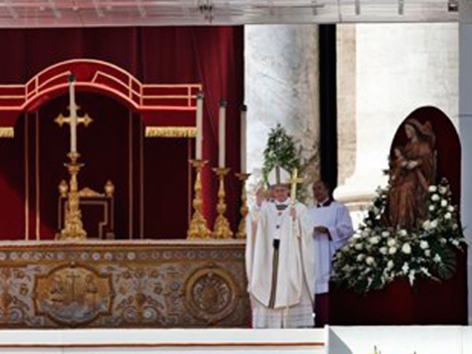 Concluyó la misa de inicio de pontificado del papa Francisco Concluyó la misa de inicio de pontificado del papa Francisco