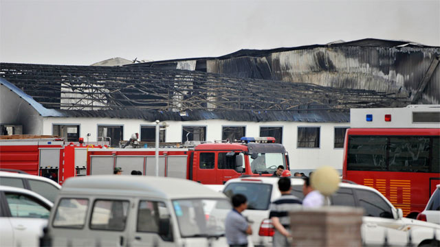 Tragedia. Al menos 119 personas han muerto en China a causa de un incendio en una granja avícola.