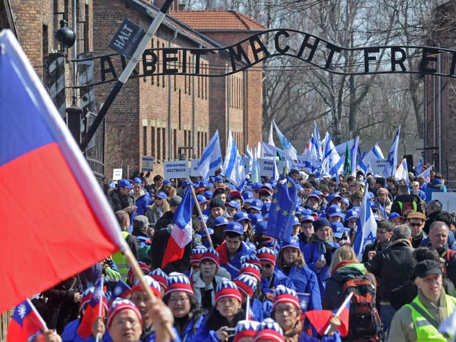 El acto fue encabezado por una importante delegación del ejército israelí (AP) El acto fue encabezado por una importante delegación del ejército israelí (AP)