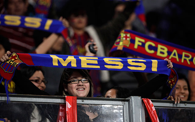 Los visitantes también pueden votar por el mejor gol de Messi como jugador barcelonista.