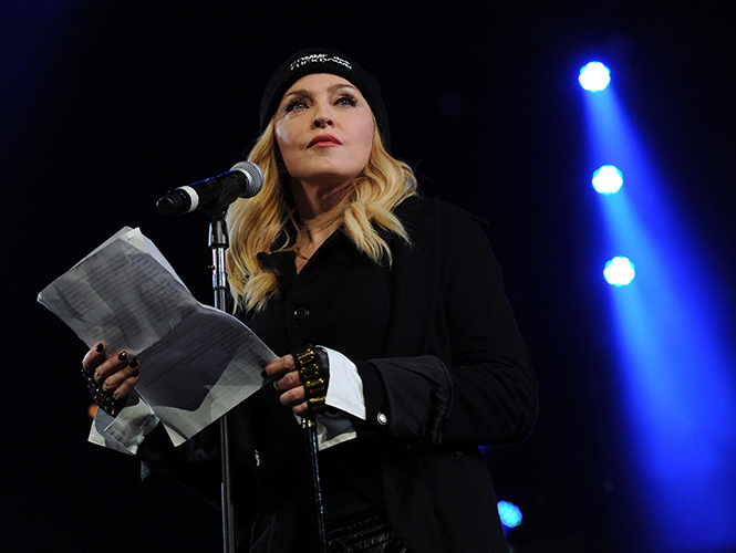 La cantante estadunidense Madonna mostró su apoyo a las marchas contra el Gobierno de Venezuela. (AP)