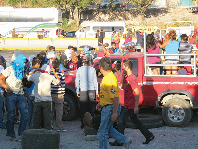 400 mdp calculó la Coparmex que han perdido comerciantes por los bloqueos.