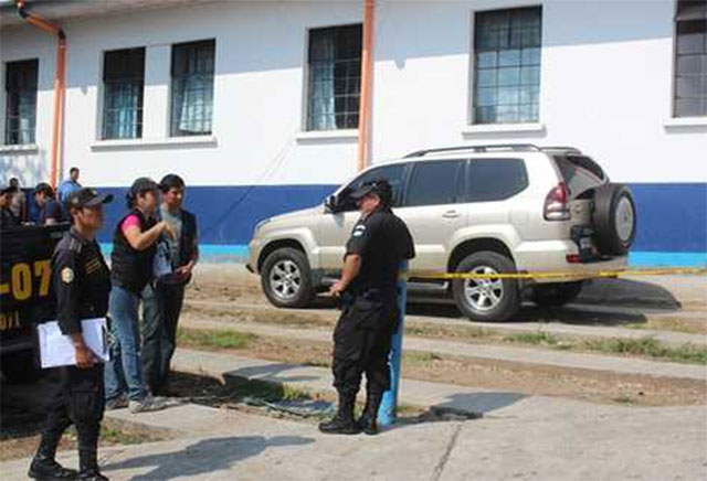 Los hechos sucedieron en la localidad de Mazatenango, mientras el magistrado se encontraba con sus guardaespaldas.