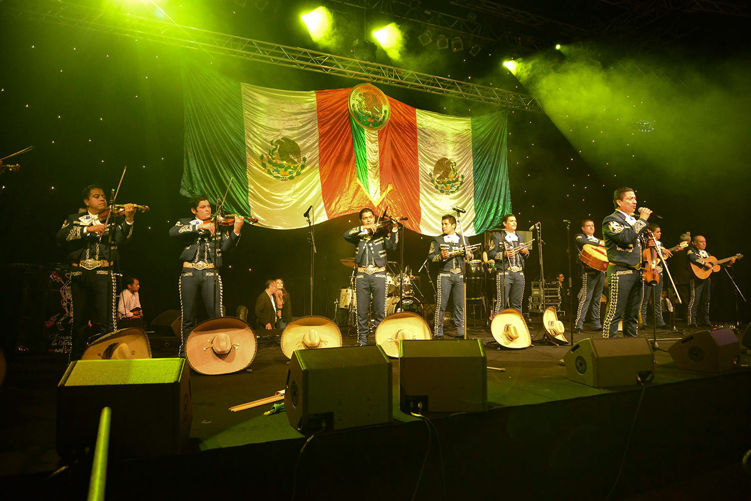 El mariachi amenizó la fiesta mexicana en París (Notimex) El mariachi amenizó la fiesta mexicana en París (Notimex)