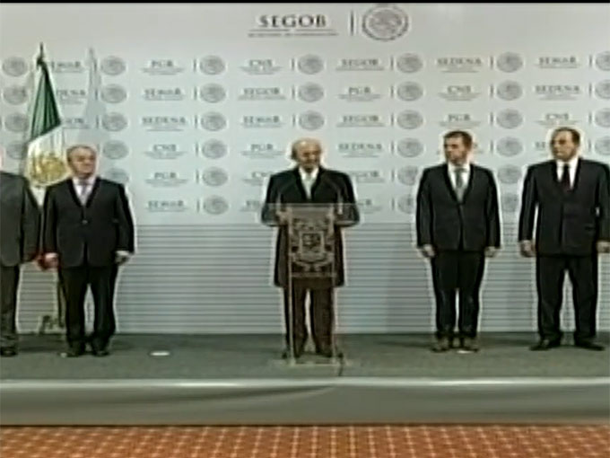 El gobernador de Michoacán anunció que para coordinar las acciones en la materia con la Federación, entre ellos a José Martín Godoy como nuevo procurador de Justicia del estado.