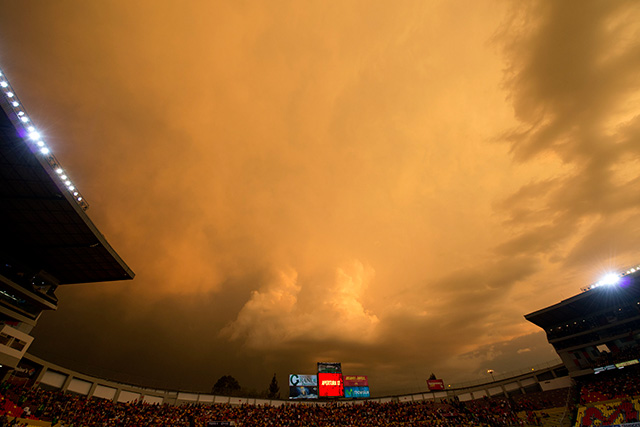 El ambiente que le deparaba a Monarcas (Mexsport) El ambiente que le deparaba a Monarcas (Mexsport)