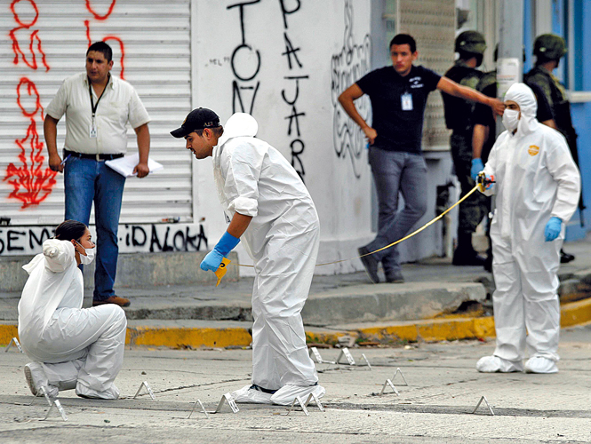 Muchos de los asesinatps cometidos en Monterrey son adjudicados a la banda detenida ayer. Foto: Archivo