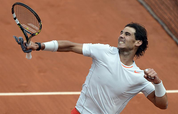 Nadal tuvo un debut complicado. (EFE)