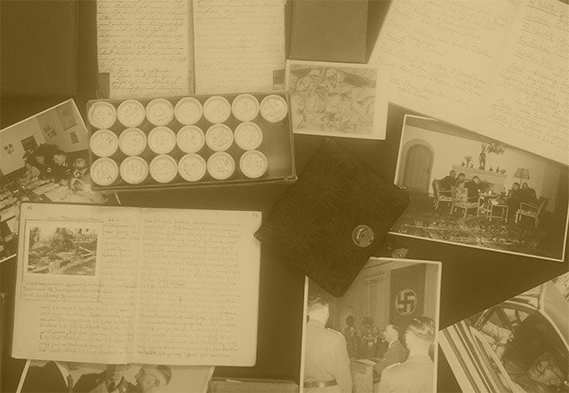 Mientras ordenaba el exterminio sistemático de millones de personas, Heinrich Himmler escribía cartas de amor a su mujer y las firmaba como "Tu Heini". Fotos: Die Welt