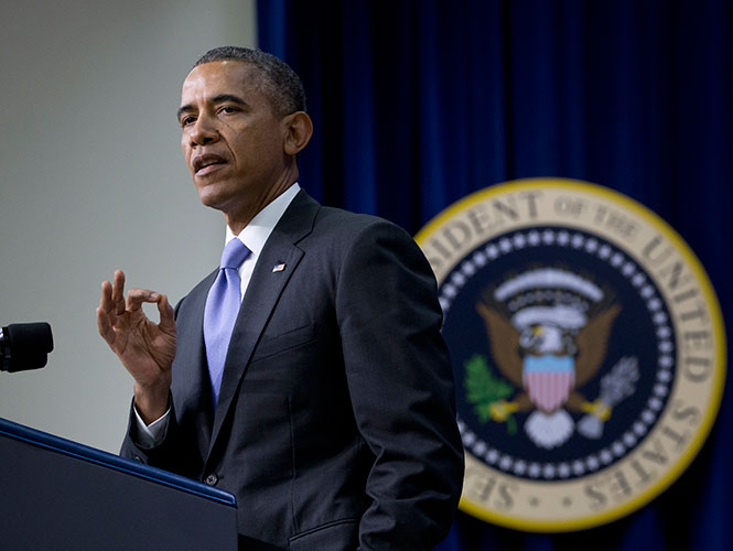 Obama expondrá en un esperado discurso en el Departamento de Justicia en Washington a partir de las 11:00 hora local "su absoluto compromiso" con garantizar la seguridad de sus compatriotas y de los aliados de EU.