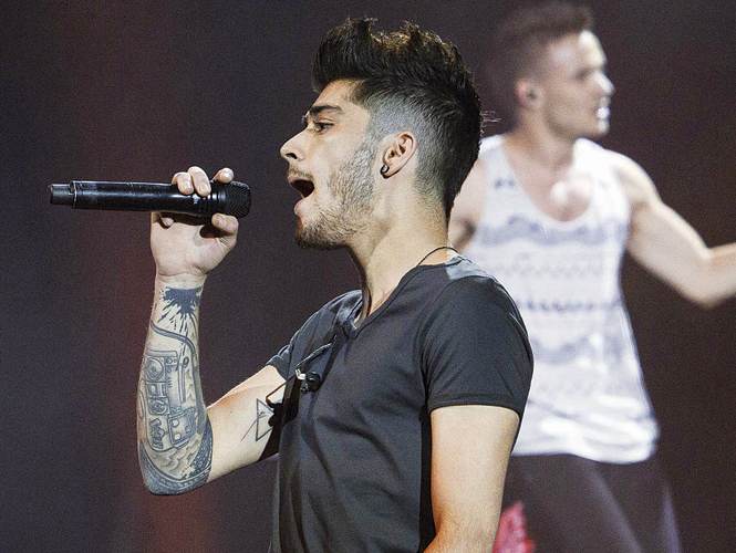 Zayn Malik se mostró agradecido con el apoyo.