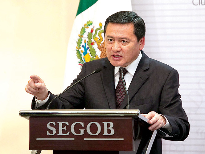 Miguel Ángel Osorio Chong dijo que en el operativo que llevó a la captura de Joaquín El Chapo Guzmán se contó con apoyo tecnológico de EU.