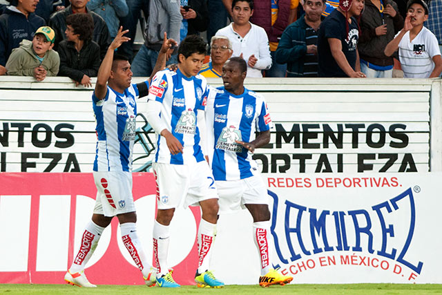En el complemento, el "Hachita" regaló un golazo desde medio campo (Mexsport) En el complemento, el "Hachita" regaló un golazo desde medio campo (Mexsport)