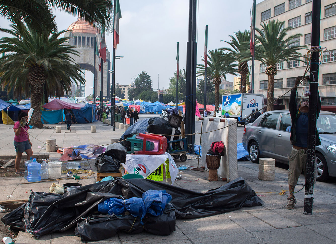 Las diversas movilizaciones generaron inconformidad entre la ciudadanía. Foto: Cuartoscuro Las diversas movilizaciones generaron inconformidad entre la ciudadanía. Foto: Cuartoscuro