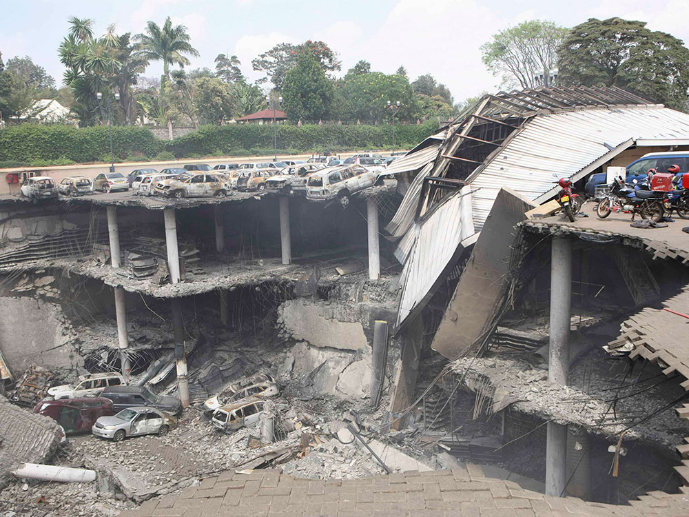 Después de la toma del centro comercial Westgate en Nairobi, Kenia, por el grupo islamista Al Shabaab, el lugar fue reducido a escombros. / Foto: Reuters Después de la toma del centro comercial Westgate en Nairobi, Kenia, por el grupo islamista Al Shabaab, el lugar fue reducido a escombros. / Foto: Reuters
