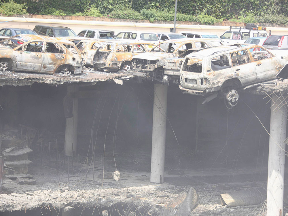 Después de la toma del centro comercial Westgate en Nairobi, Kenia, por el grupo islamista Al Shabaab, el lugar fue reducido a escombros. / Foto: Reuters Después de la toma del centro comercial Westgate en Nairobi, Kenia, por el grupo islamista Al Shabaab, el lugar fue reducido a escombros. / Foto: Reuters