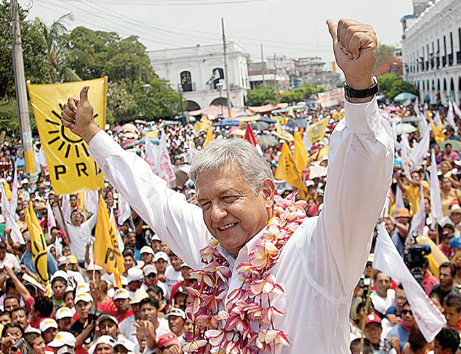 De acuerdo con Andrés Manuel López Obrador, se comprobaron 100 millones de pesos abajo del tope fijado por la ley electoral. Foto: Cuartoscuro/archivo